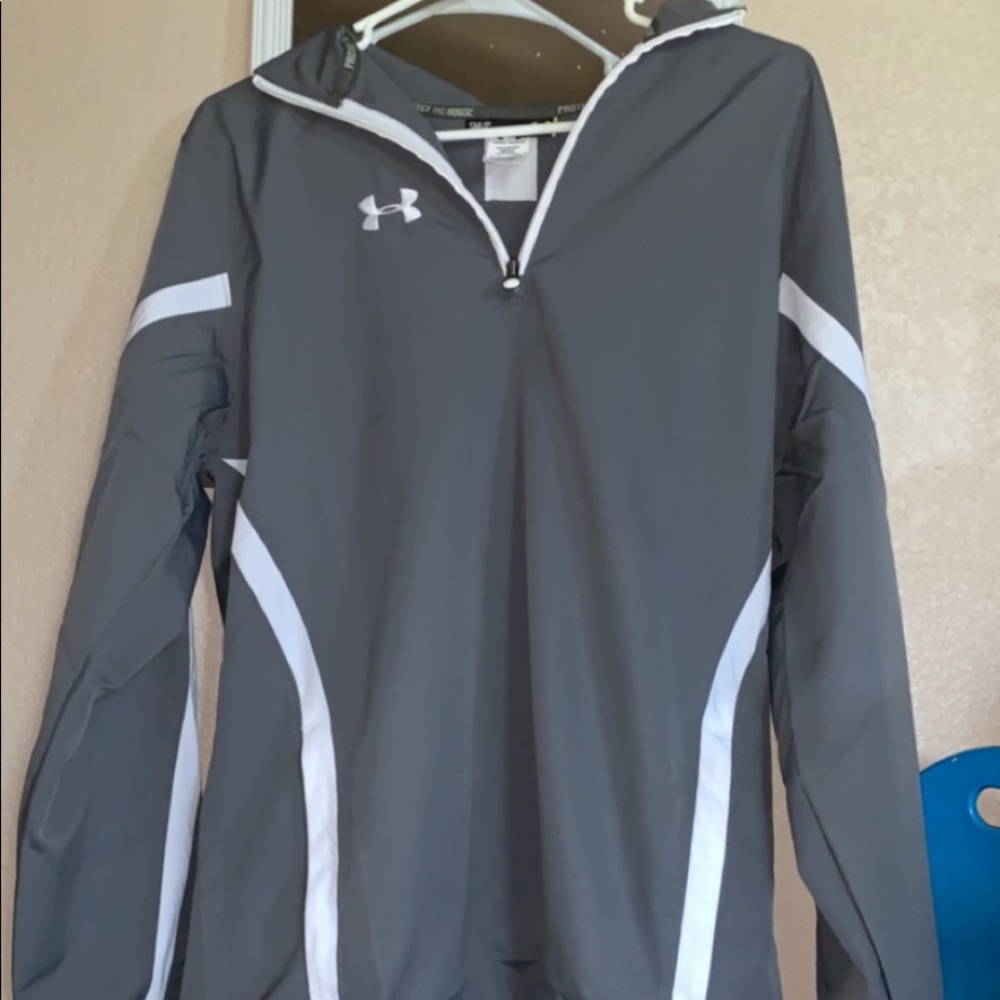 UA quarter zip up windbreaker
